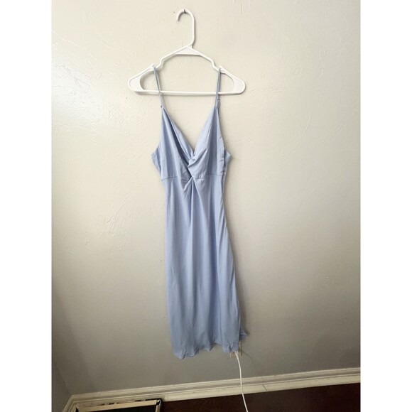Abercrombie & Fitch Light Blue Midi Dress - Picture 3 of 12